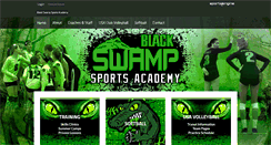 Desktop Screenshot of blackswampvolleyball.com